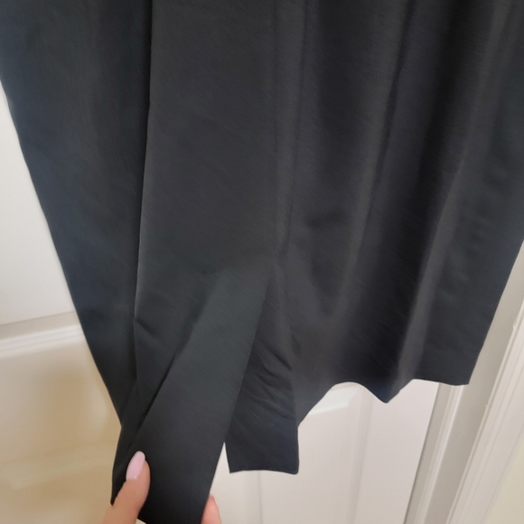 Trina Turk colorblock tweed navy black office work sheath dress sz 6 - Picture 10 of 12